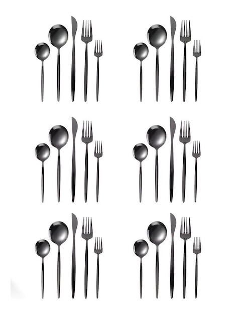 Set cubiertos Wünd de acero inoxidable 30 piezas