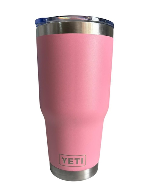 Termo Yeti de acero inoxidable Rambler con tapa push pull 887 ml