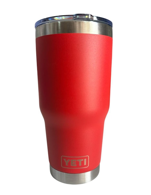 Termo Yeti de acero inoxidable Rambler con tapa push pull 887 ml