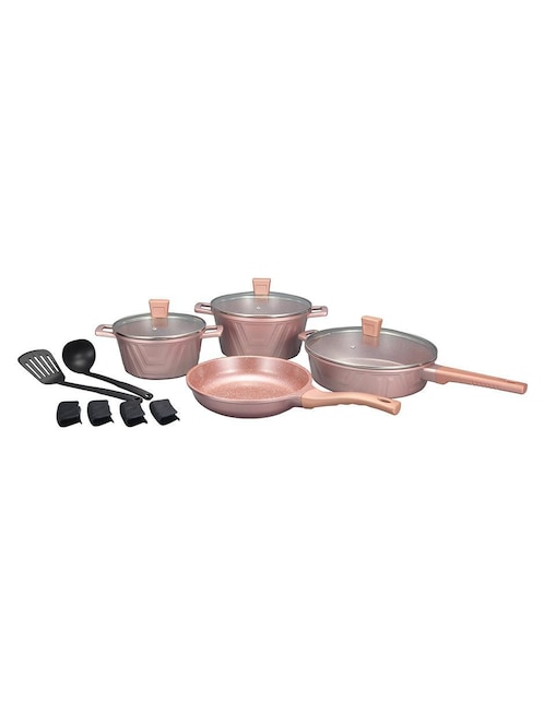 Batería de cocina Modern de aluminio antiadherente cerámica 13 piezas 1