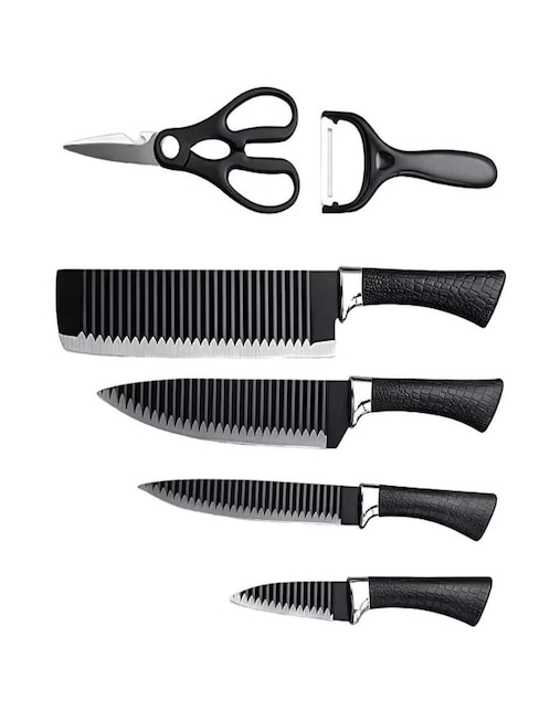Set de cuchillos utilitario Myrva kitchen 6 piezas