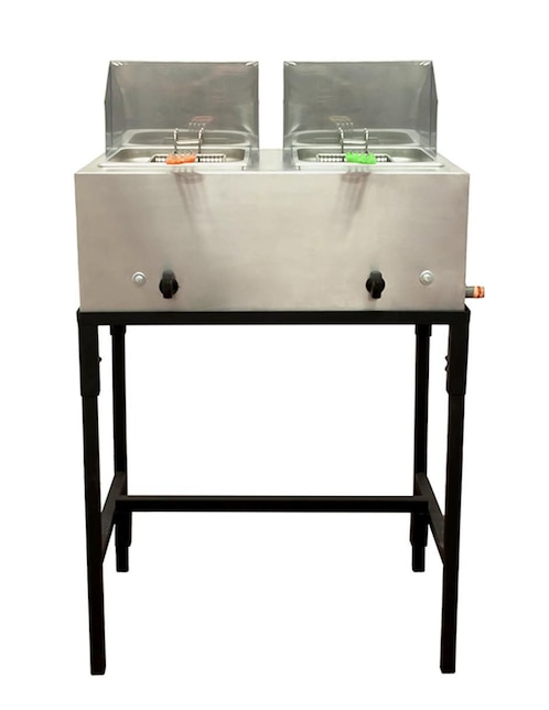 Freidora de aceite Mindejal 9 L doble tina