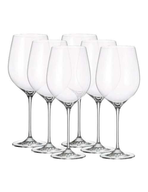Set de copas para cóctel Bohemia Uria de vidrio