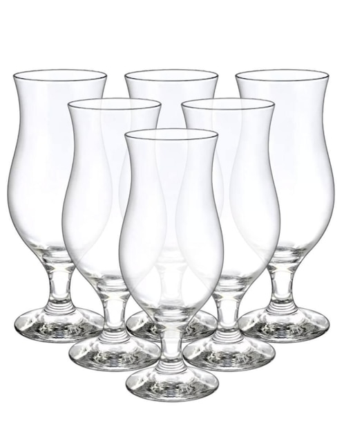 Set de copas para cóctel Borgonovo Tropez de vidrio