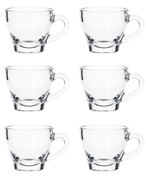 Set de tazas espresso Borgonovo Ischia 6 piezas