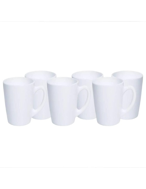 Set de tazas té Luminarc Morning 6 piezas