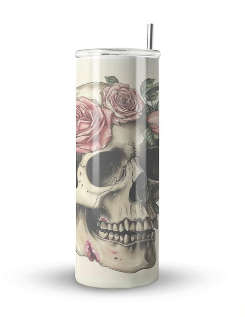 Termo Étter de acero inoxidable Skinny con tapa a presión 600 ml
