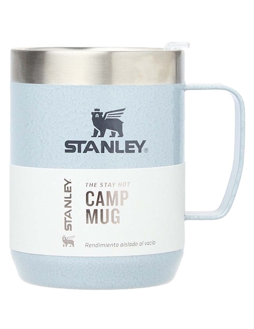 Termo Stanley de acero inoxidable con tapa a presión 236 ml Gris claro 236 ml
