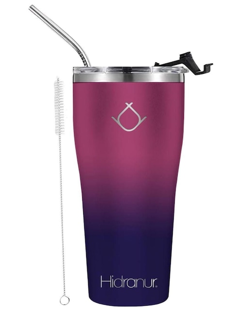 Termo de acero inoxidable con tapa flip top 1