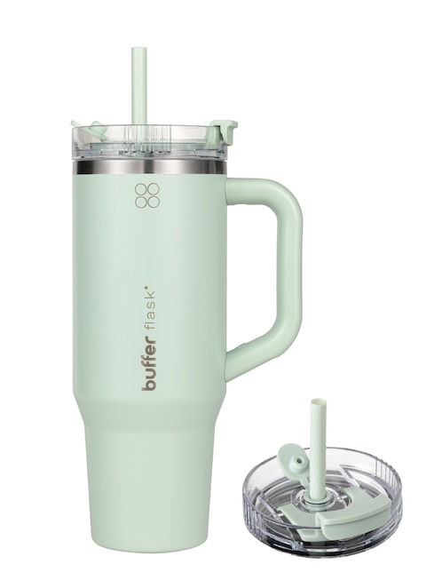 Vaso térmico de acero inoxidable con tapa a prueba de derrame 1.2 L