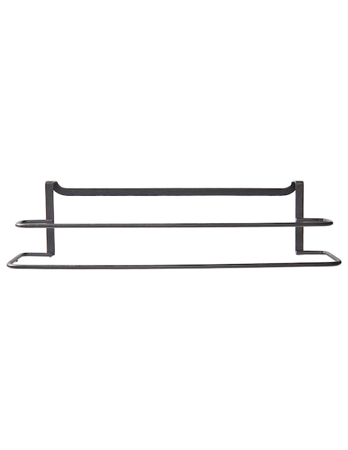 Toallero de puerta Metaltex de acero inoxidable