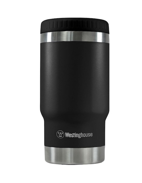 Termo doble pared Westinghouse de acero inoxidable con tapa rosca 355 ml