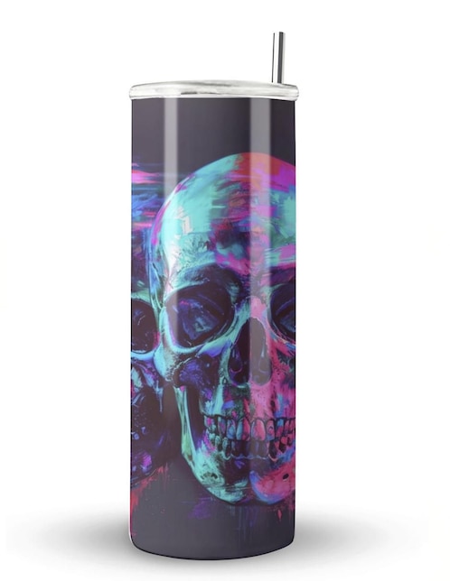 Termo Étter de acero inoxidable diseño con tapa a presión 600 ml
