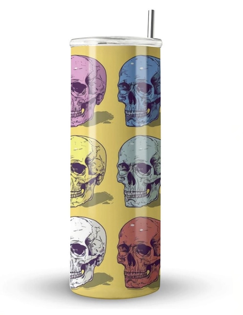 Termo Étter de acero inoxidable diseño con tapa a presión 600 ml