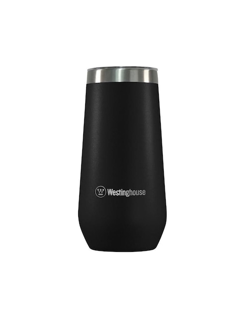 Termo doble pared de acero inoxidable con tapa a presión 355 ml 1