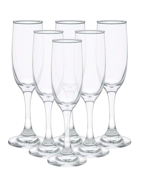 Set de copas para flauta Premier de vidrio Set de copas para flauta Premier de vidrio