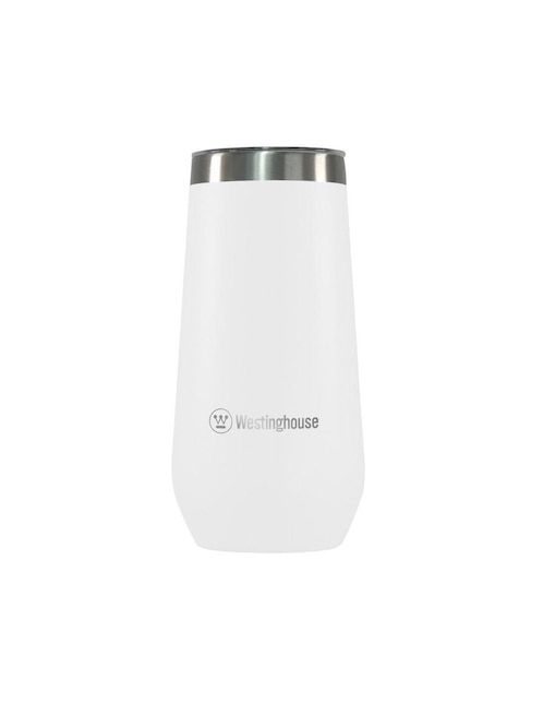 Termo doble pared de acero inoxidable con tapa a presión 355 ml 1