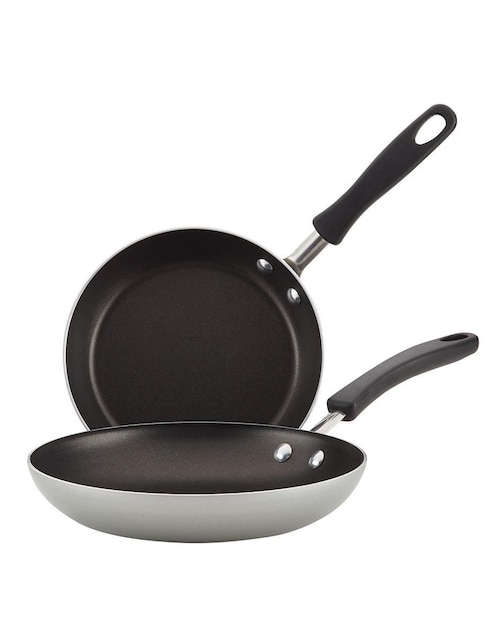 Set de sartenes Farberware Cookstart de aluminio 2 piezas