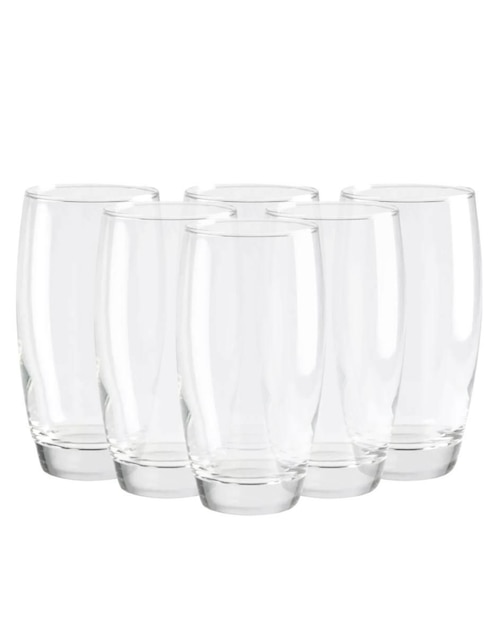 Set vasos Stovmex Dubai de vidrio con 6 piezas