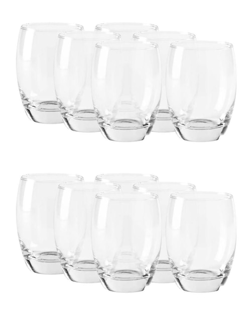 Set vasos Stovmex Dubai de vidrio con 12 piezas