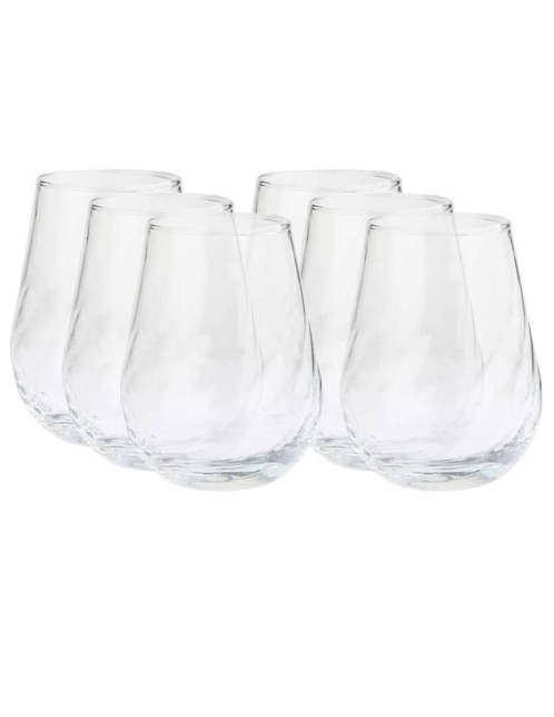 Set vasos Stovmex Fuego de vidrio con 6 piezas