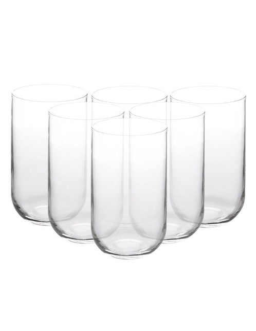 Set vasos Stovmex Capella de vidrio con 6 piezas