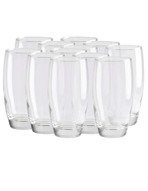Set vasos Stovmex Dubai de vidrio con 12 piezas
