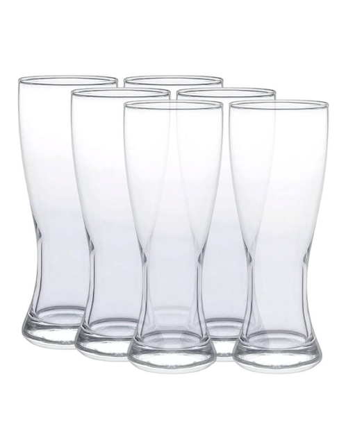 Set vasos Stovmex Turin de vidrio con 6 piezas