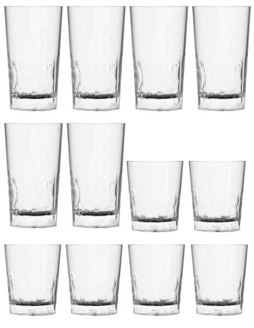 Set vasos Stovmex Tierra de vidrio con 12 piezas