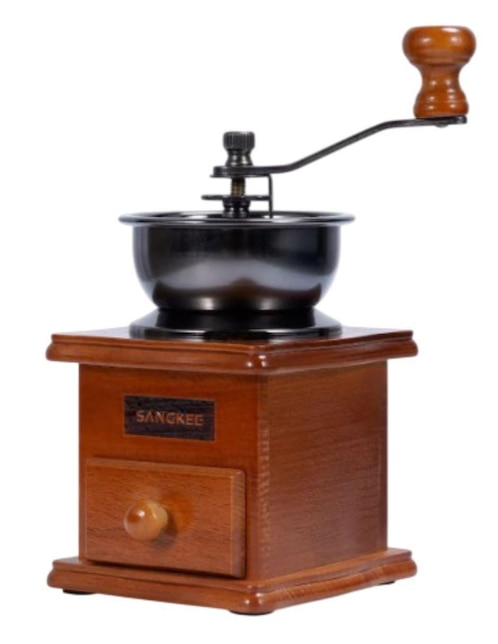 Molino para café Sangkee de acero inoxidable