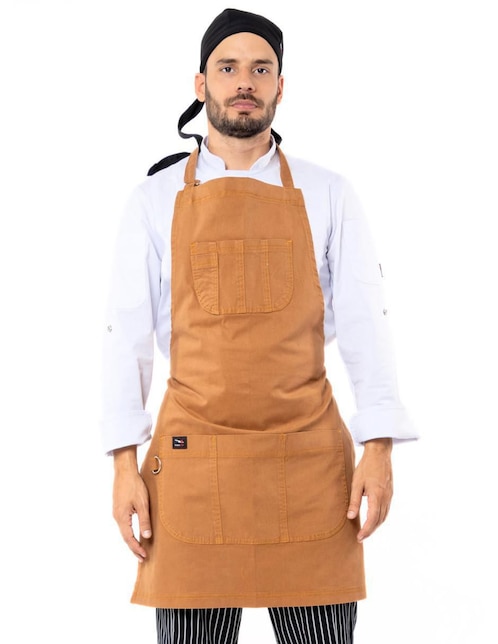Delantal completo bravo business wear chef no aplica "de" algodón