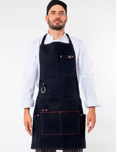 Delantal completo Chef de algodón 1