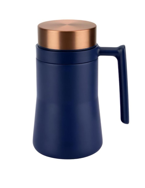 Termo de acero inoxidable con tapa rosca 470 ml 1
