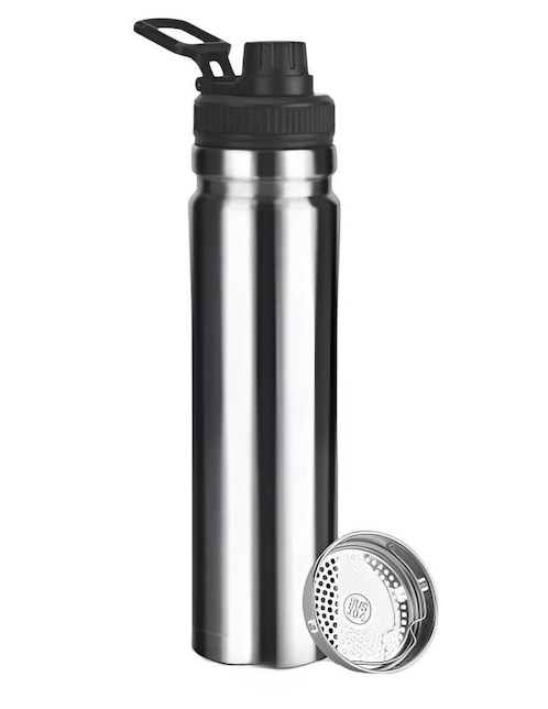 Termo Xtellar de acero inoxidable con tapa rosca 750 ml