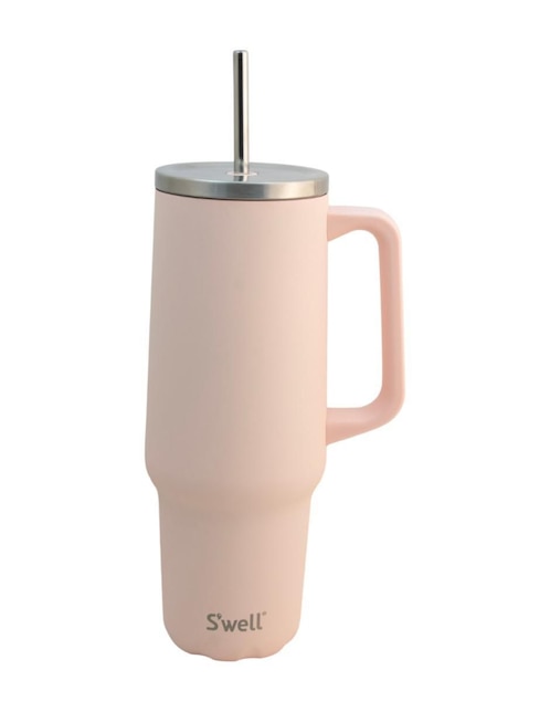 Termo doble pared s'well "de" acero inoxidable tumbler xl "con tapa" rosca 1.2 l