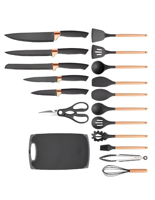 Set de cuchillos utilitario Xtellar 19 piezas