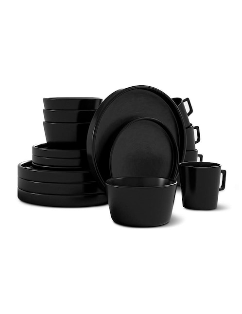 Vajilla cerrada Casa Litus de Porcelana 16 piezas