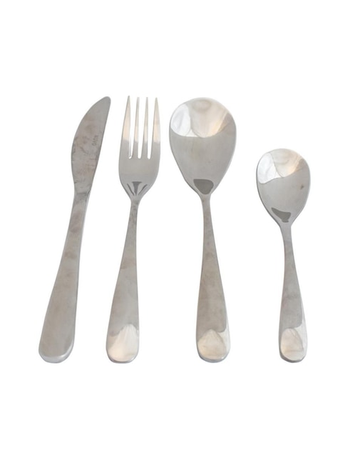 Set cubiertos Nuvó Estocolmo de acero inoxidable 16 piezas