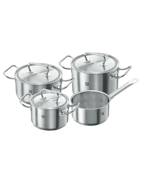 Batería de cocina Zwilling J.A. Henckels Ag Twin classic de acero inoxidable 4 piezas