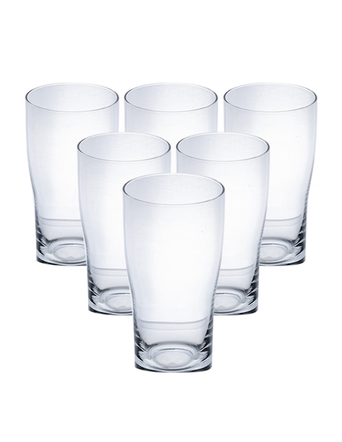 Set vasos Ideen de cristal con 6 piezas