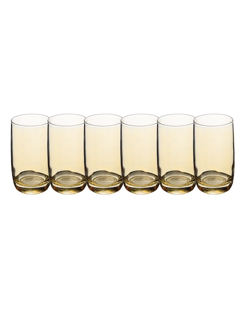 Set vasos Ideen de cristal con 6 piezas