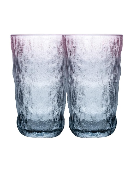 "vaso" on the rocks ideen amvaz000 "de" cristal "con" 2 piezas "piezas"