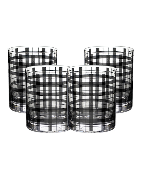 Set vasos Ideen de cristal con 4 piezas
