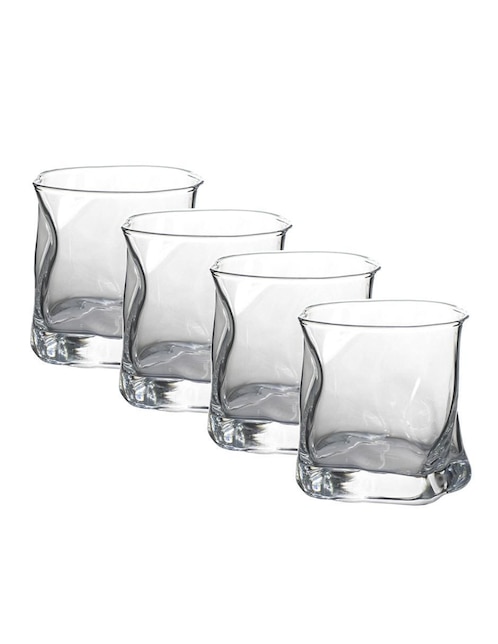 Set vasos de cristal con 4 piezas 1