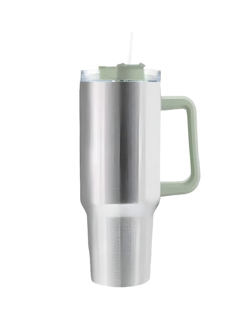 Termo Xtellar de acero inoxidable con tapa push pull 1.1 L