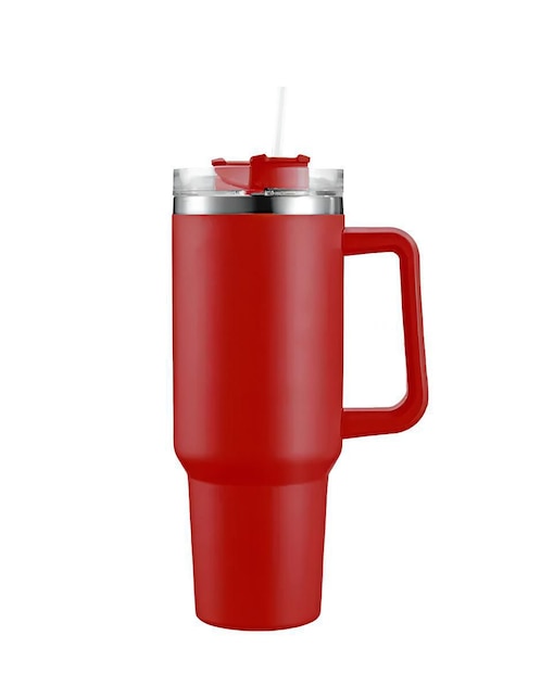 Termo Xtellar de acero inoxidable con tapa push pull 1.1 L