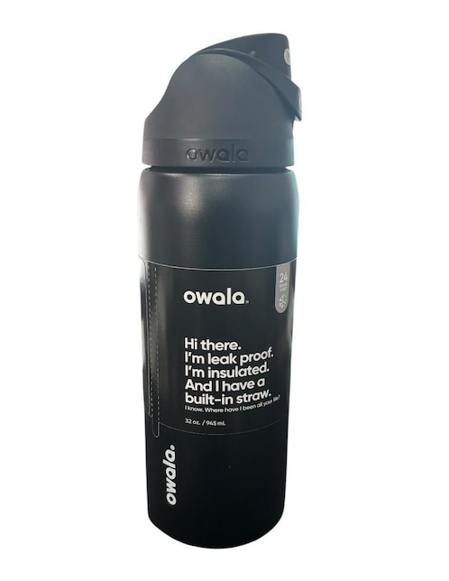 Termo Owala de acero inoxidable Freesip con tapa flip top 946 ml