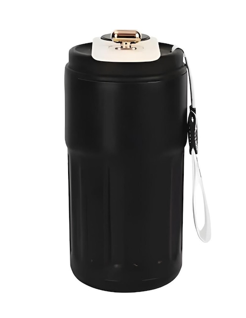 Termo de acero inoxidable con tapa rosca 450 ml 1