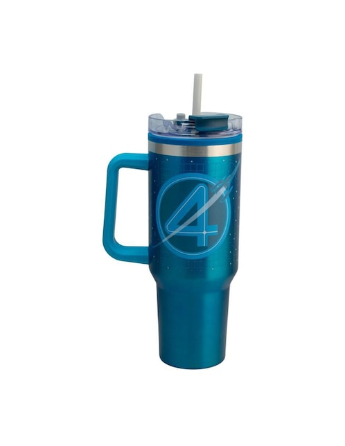 Termo doble pared Fun Kids de acero inoxidable Marvel con tapa rosca 1.2 L