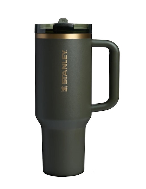 Termo de acero inoxidable Protour Flip Straw con tapa rosca 1.2 l